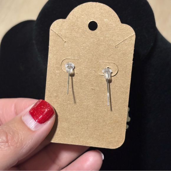 Cute Resin Calico Cat Dangle Tail, Hook Earrings - Super Cute Kitty Cat Earring - Picture 6 of 6